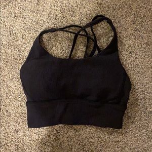 Black Lululemon Sports Bra